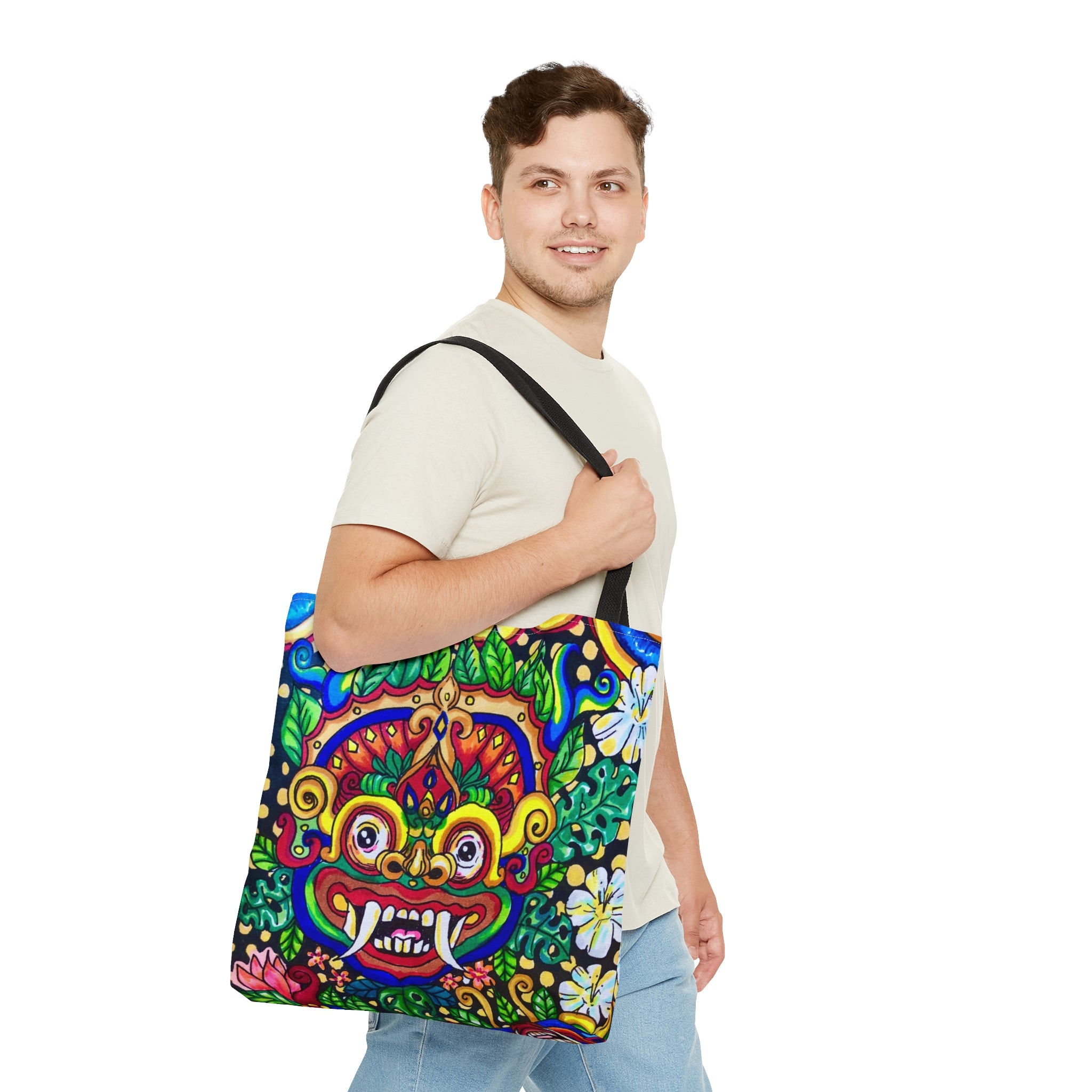 Barong Mask Tote Bag