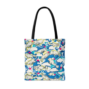 Manatee Love Tote Bag