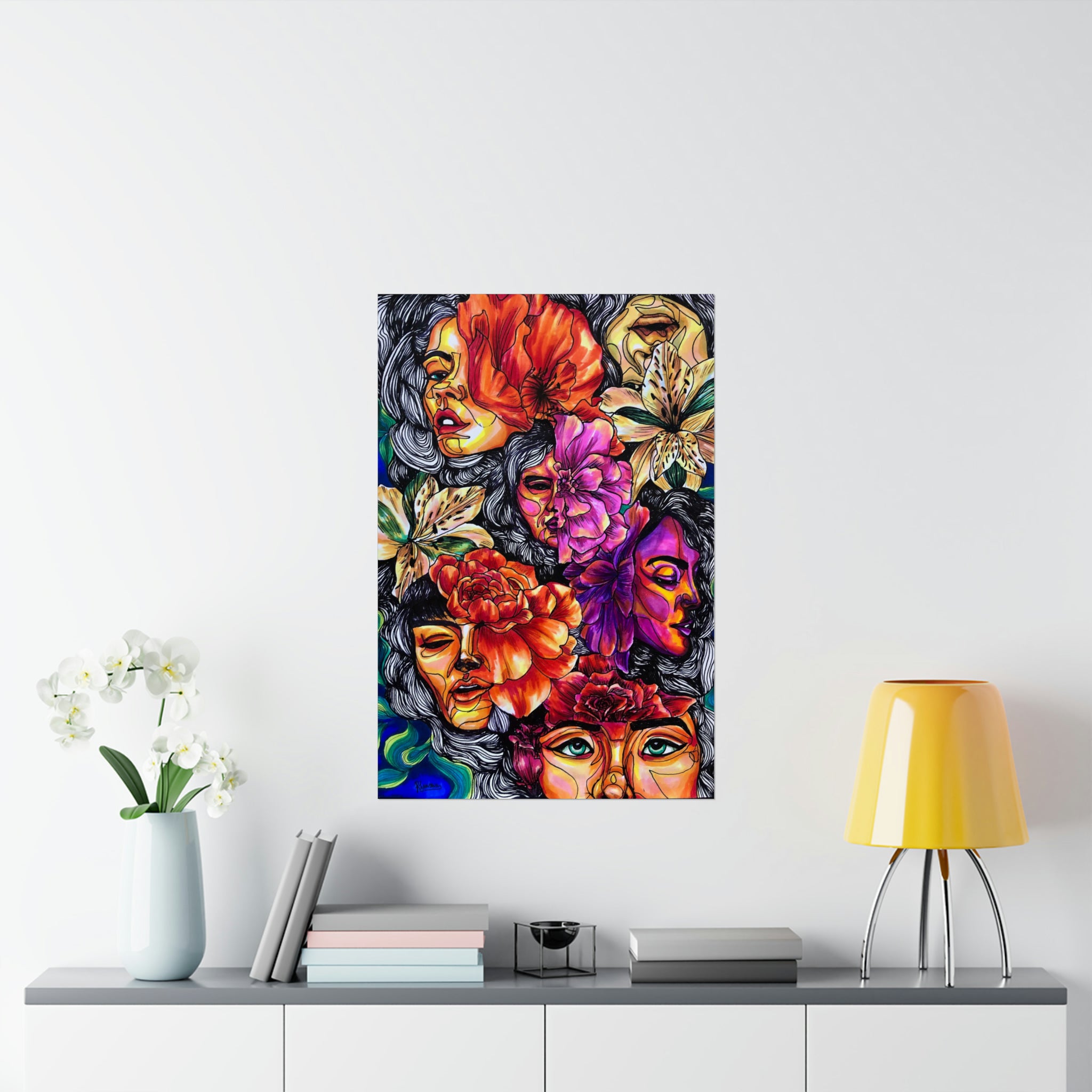 Flower Girls Print