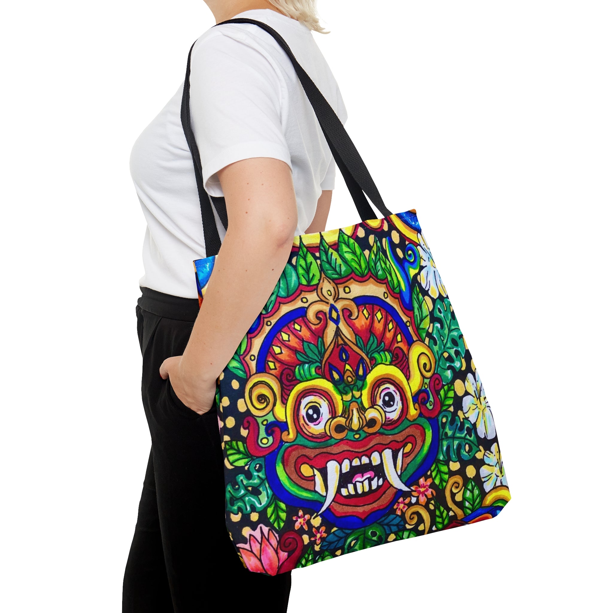 Barong Mask Tote Bag