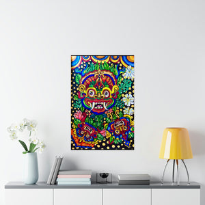 Barong Mask Print