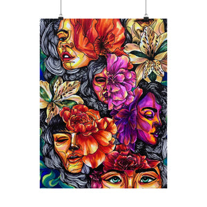 Flower Girls Print