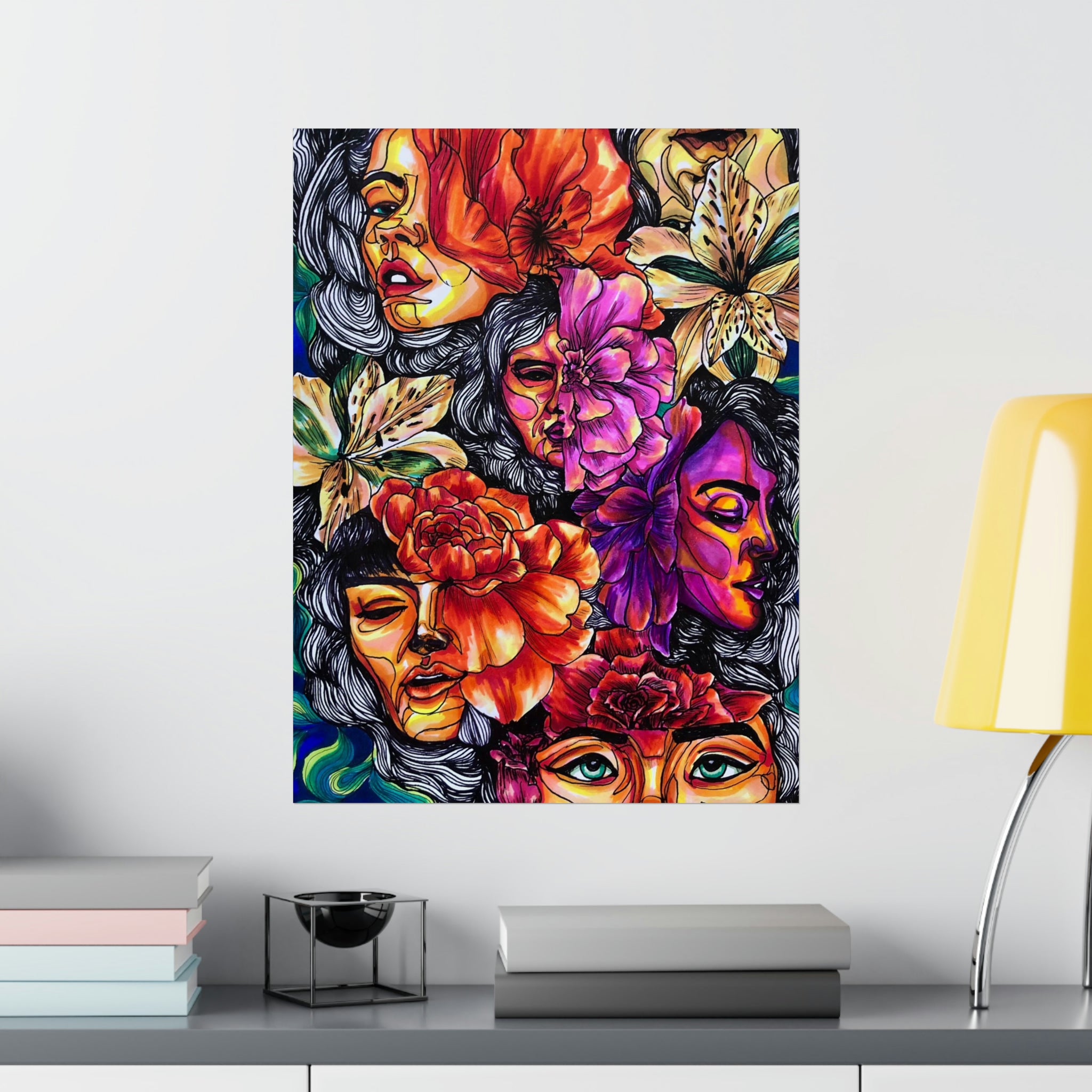 Flower Girls Print