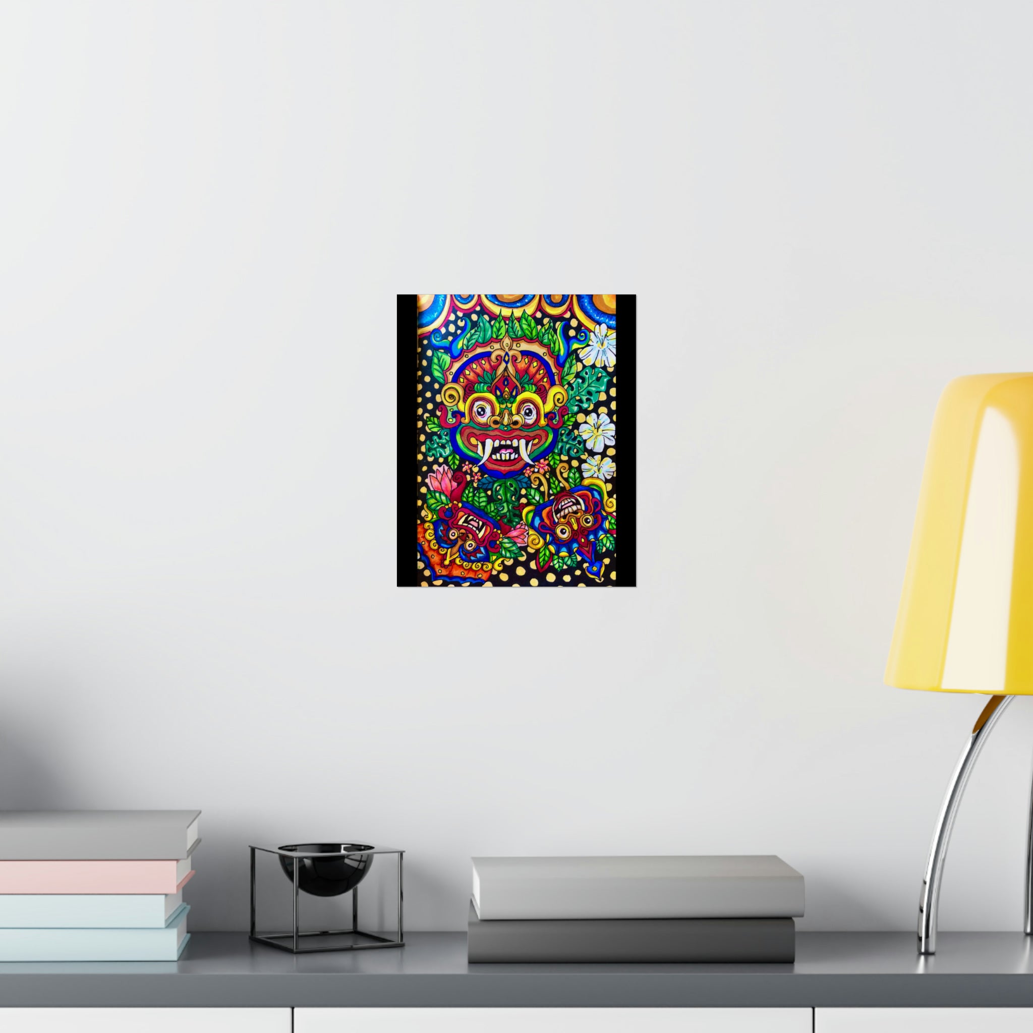 Barong Mask Print